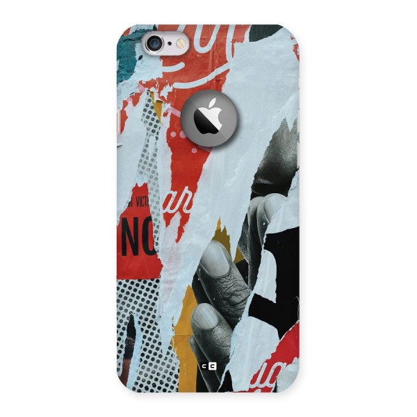 Fabulous Paper Cutout Back Case for iPhone 6 Logo Cut