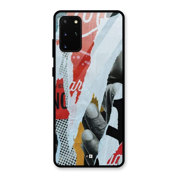 Fabulous Paper Cutout Glass Back Case for Galaxy S20 Plus