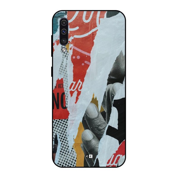 Fabulous Paper Cutout Metal Back Case for Galaxy A30s