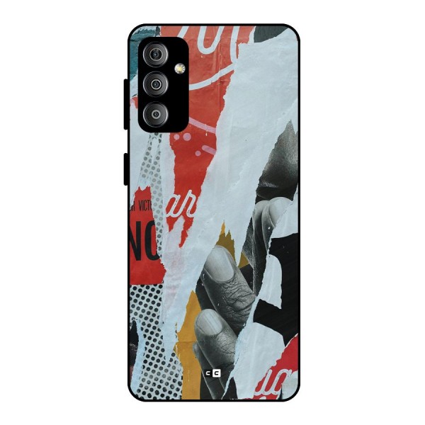 Fabulous Paper Cutout Metal Back Case for Galaxy F23