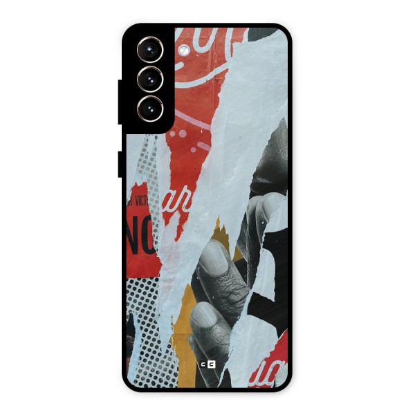 Fabulous Paper Cutout Metal Back Case for Galaxy S21 Plus