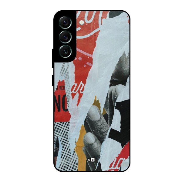 Fabulous Paper Cutout Metal Back Case for Galaxy S22 Plus 5G