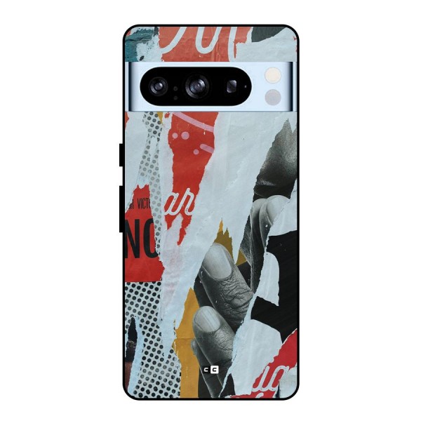 Fabulous Paper Cutout Metal Back Case for Google Pixel 8 Pro