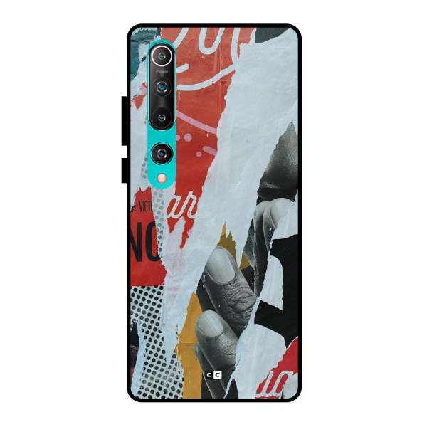 Fabulous Paper Cutout Metal Back Case for Mi 10