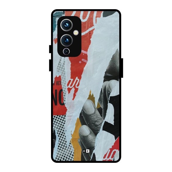 Fabulous Paper Cutout Metal Back Case for OnePlus 9