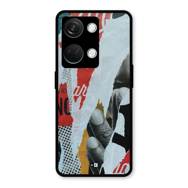 Fabulous Paper Cutout Metal Back Case for OnePlus Nord 3