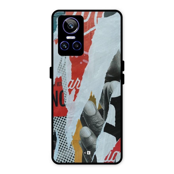 Fabulous Paper Cutout Metal Back Case for Realme GT Neo 3