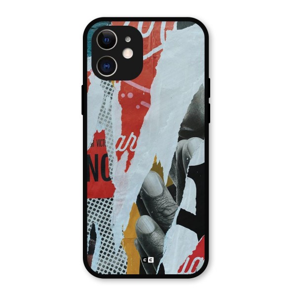 Fabulous Paper Cutout Metal Back Case for iPhone 12