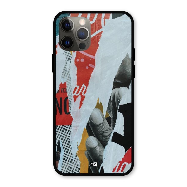 Fabulous Paper Cutout Metal Back Case for iPhone 12 Pro