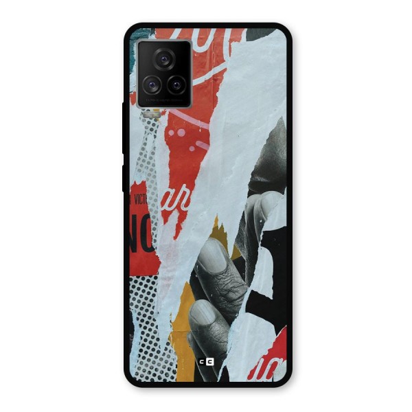 Fabulous Paper Cutout Metal Back Case for iQOO 7 Legend 5G