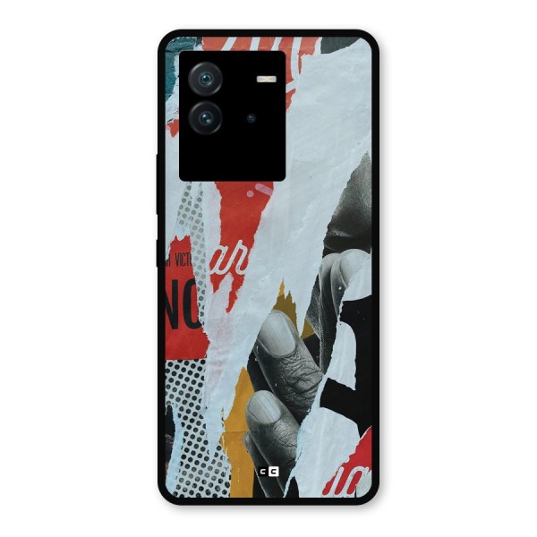 Fabulous Paper Cutout Metal Back Case for iQOO Neo 6 5G