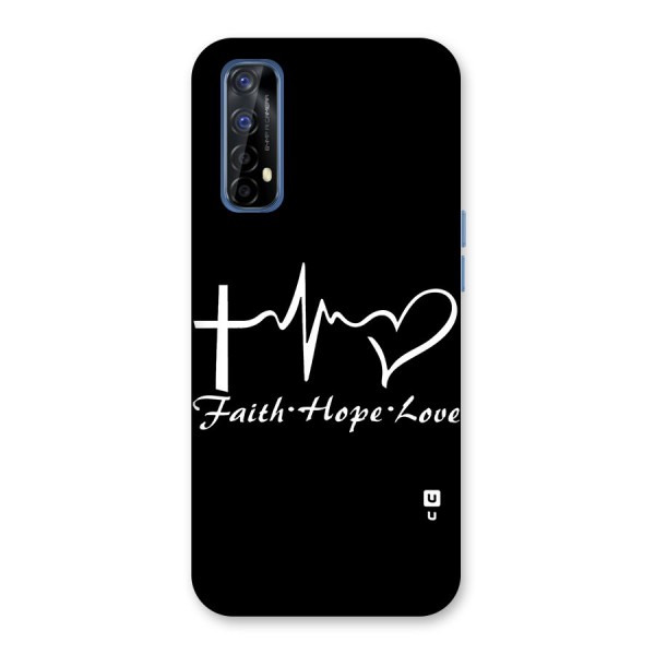 Faith Hope Love Heart Sign Back Case for Realme Narzo 20 Pro