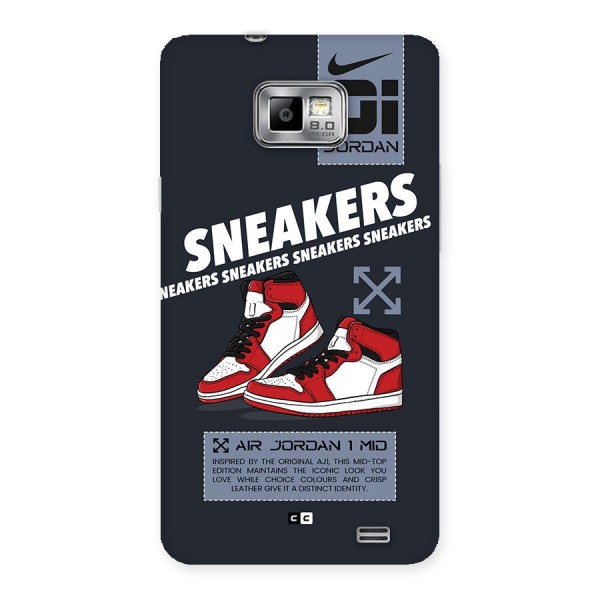 Fantastic Air Shoes Back Case for Galaxy S2