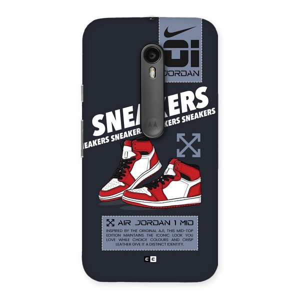 Fantastic Air Shoes Back Case for Moto G Turbo
