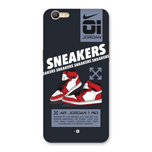 Fantastic Air Shoes Back Case for Oppo A39