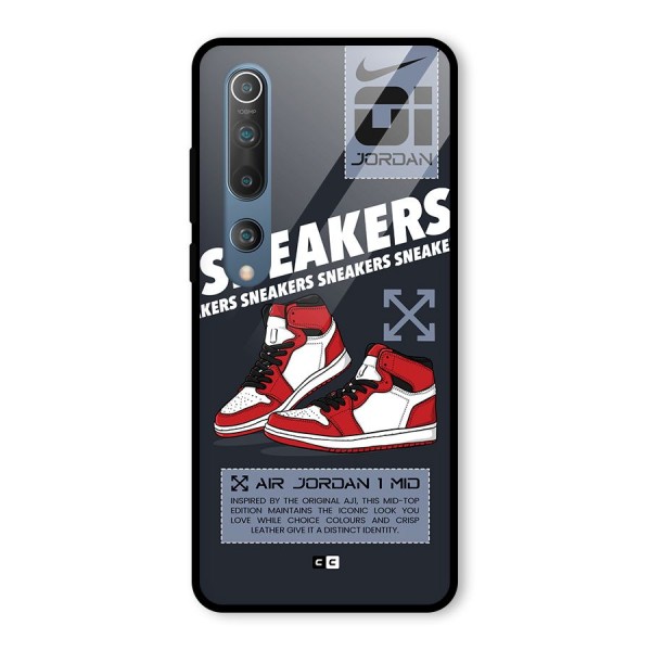 Fantastic Air Shoes Glass Back Case for Mi 10