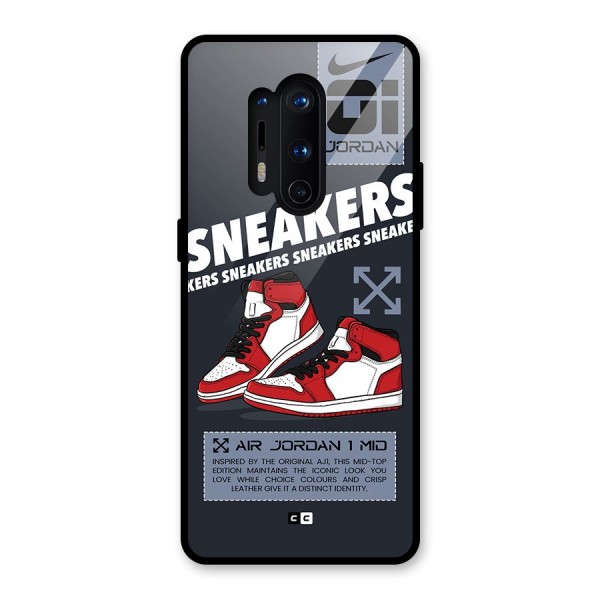Fantastic Air Shoes Glass Back Case for OnePlus 8 Pro