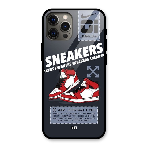 Fantastic Air Shoes Glass Back Case for iPhone 12 Pro Max