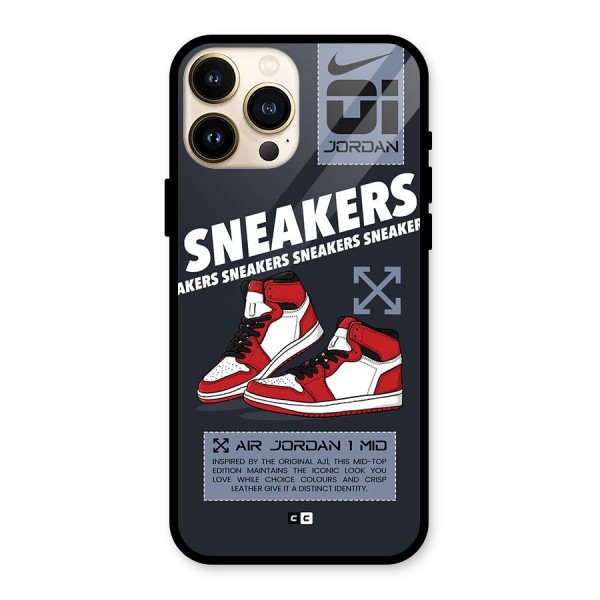 Fantastic Air Shoes Glass Back Case for iPhone 13 Pro Max