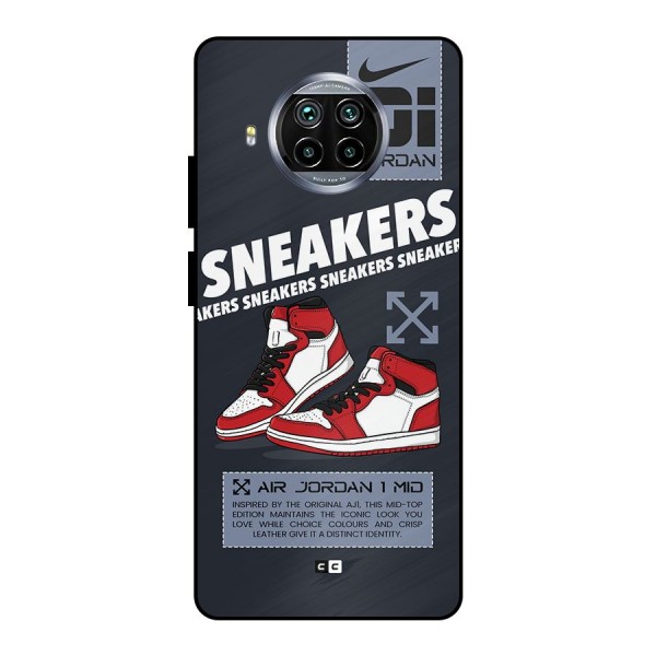 Fantastic Air Shoes Metal Back Case for Mi 10i