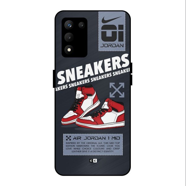 Fantastic Air Shoes Metal Back Case for realme 9 5G SE