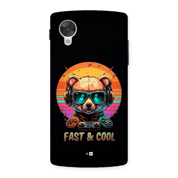 Fast And Cool Back Case for Google Nexus 5