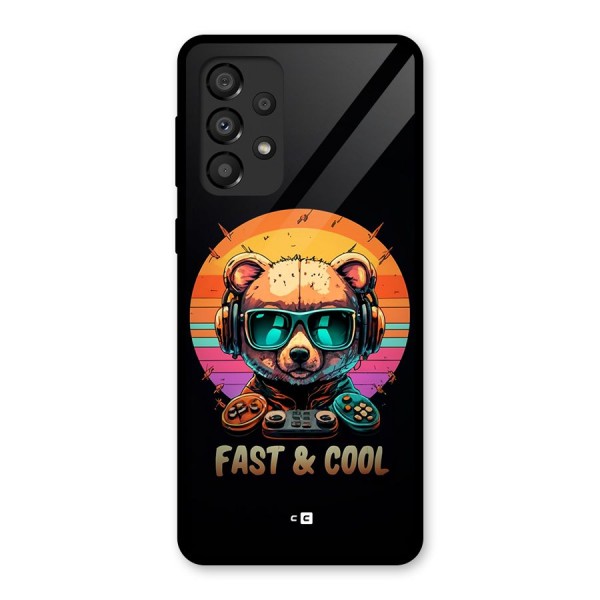 Fast And Cool Glass Back Case for Galaxy A33 5G