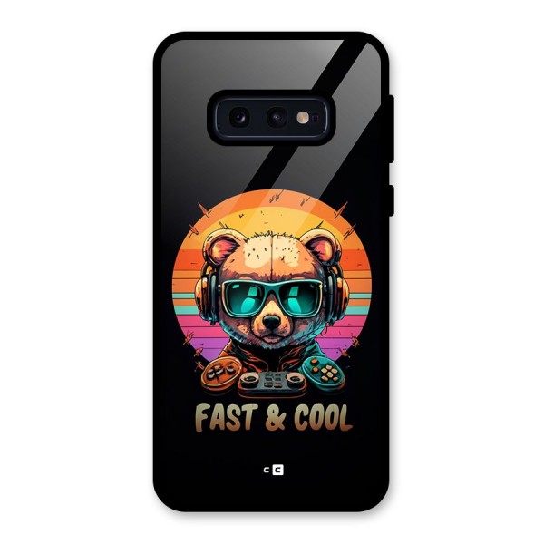 Fast And Cool Glass Back Case for Galaxy S10e