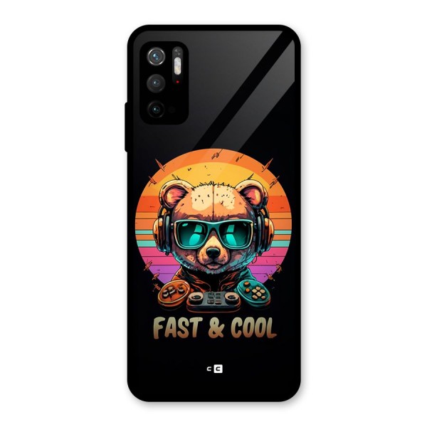 Fast And Cool Glass Back Case for Poco M3 Pro 5G