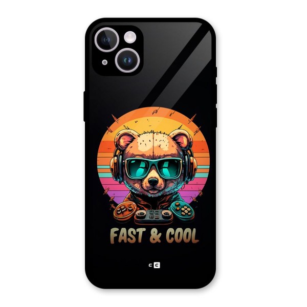 Fast And Cool Glass Back Case for iPhone 14 Plus