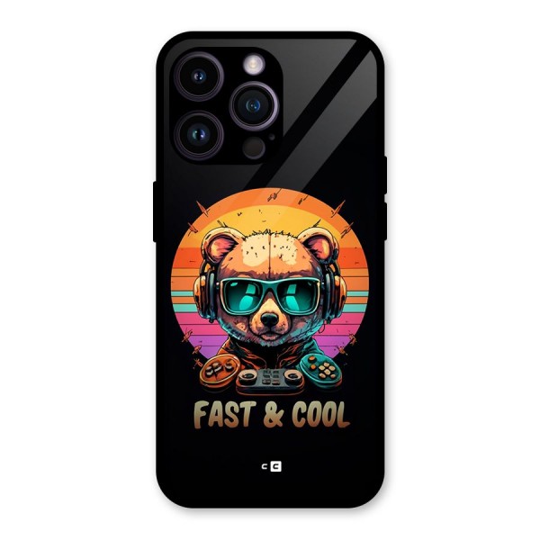 Fast And Cool Glass Back Case for iPhone 14 Pro Max