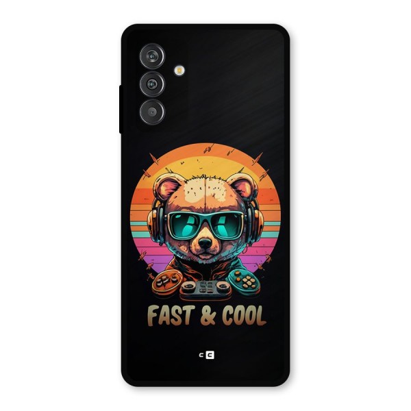 Fast And Cool Metal Back Case for Galaxy M14 5G
