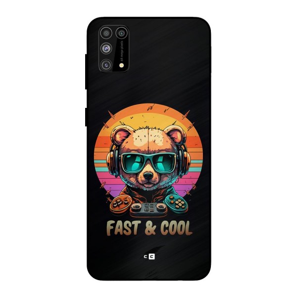 Fast And Cool Metal Back Case for Galaxy M31