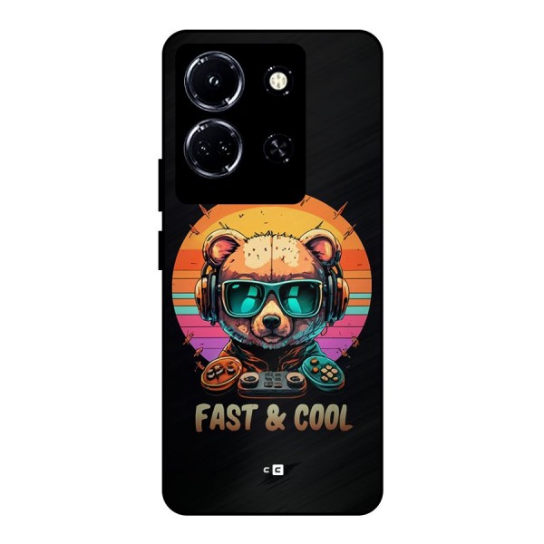 Fast And Cool Metal Back Case for Infinix Note 30 5G