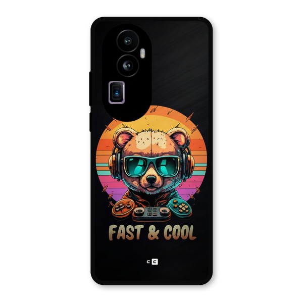 Fast And Cool Metal Back Case for Oppo Reno10 Pro Plus