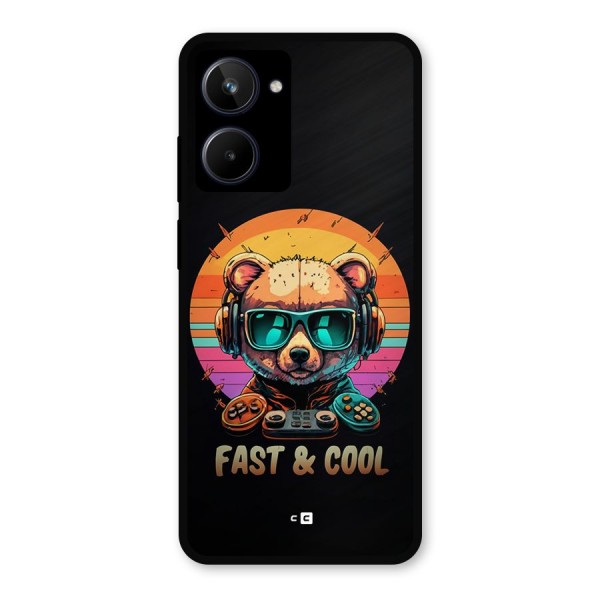 Fast And Cool Metal Back Case for Realme 10