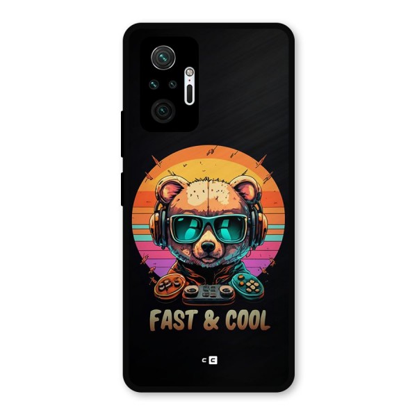 Fast And Cool Metal Back Case for Redmi Note 10 Pro Max