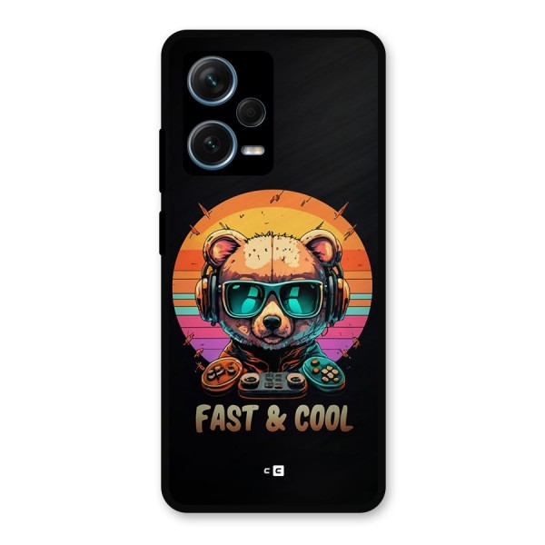 Fast And Cool Metal Back Case for Redmi Note 12 Pro Plus 5G