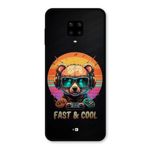 Fast And Cool Metal Back Case for Redmi Note 9 Pro Max
