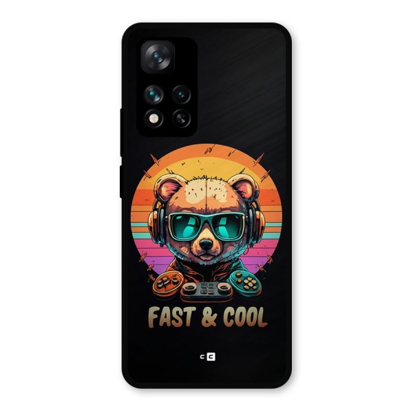 Fast And Cool Metal Back Case for Xiaomi 11i Hypercharge 5G