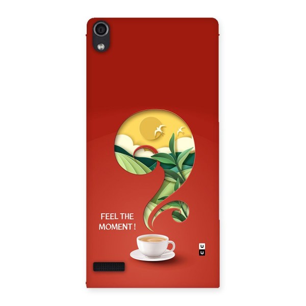 Feel The Moment Back Case for Ascend P6