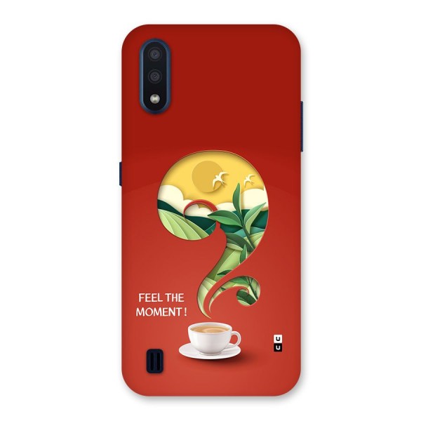 Feel The Moment Back Case for Galaxy M01