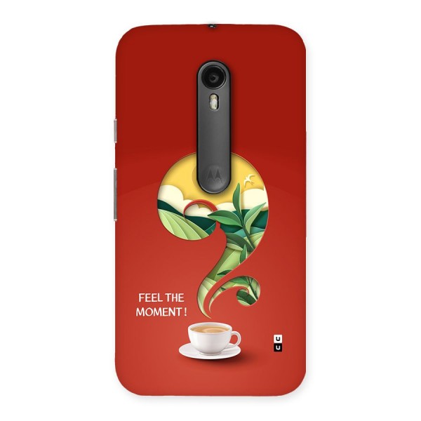 Feel The Moment Back Case for Moto G3