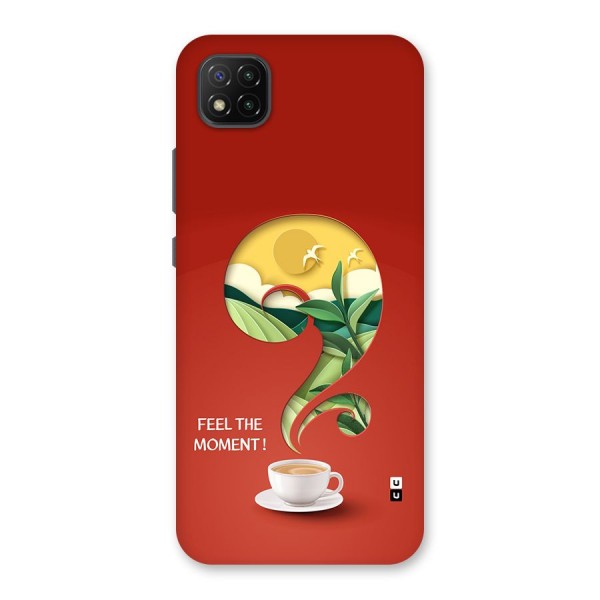 Feel The Moment Back Case for Poco C3