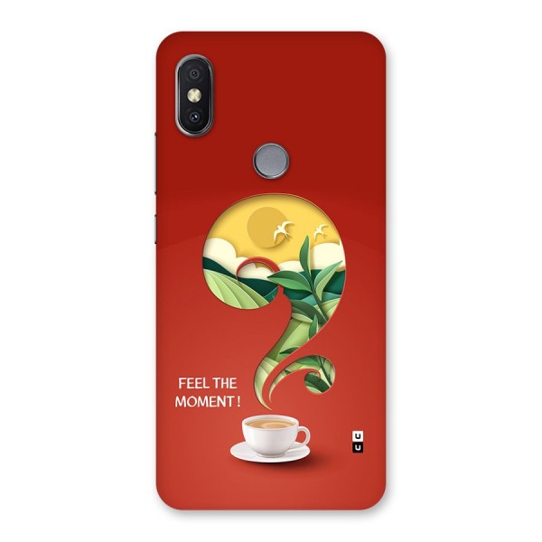 Feel The Moment Back Case for Redmi Y2