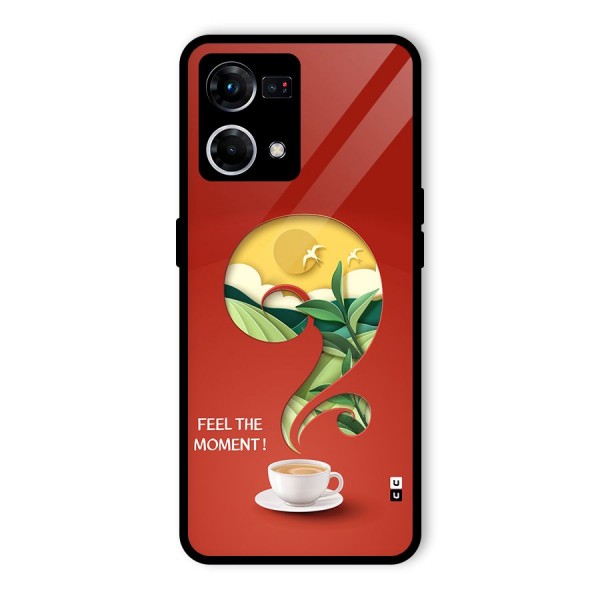 Feel The Moment Glass Back Case for Oppo F21 Pro 4G