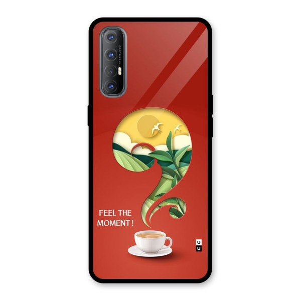 Feel The Moment Glass Back Case for Oppo Reno3 Pro