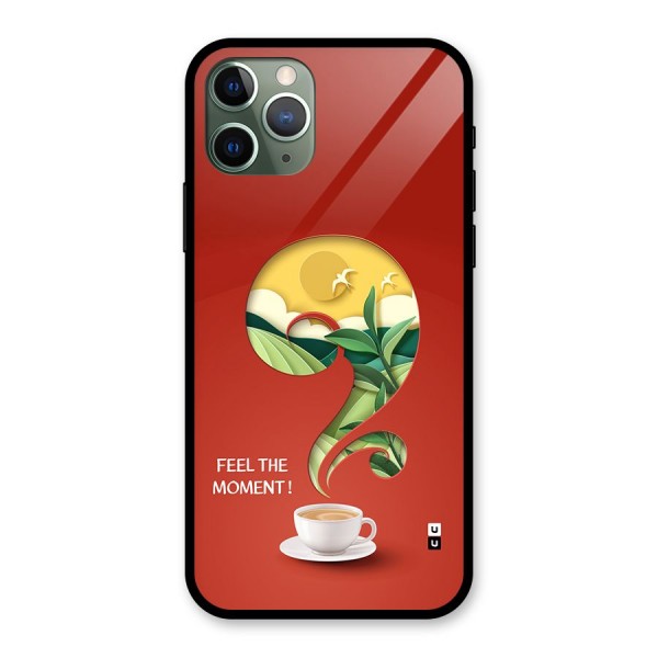 Feel The Moment Glass Back Case for iPhone 11 Pro