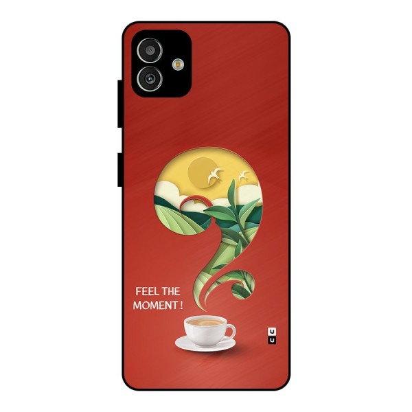 Feel The Moment Metal Back Case for Galaxy M13 5G