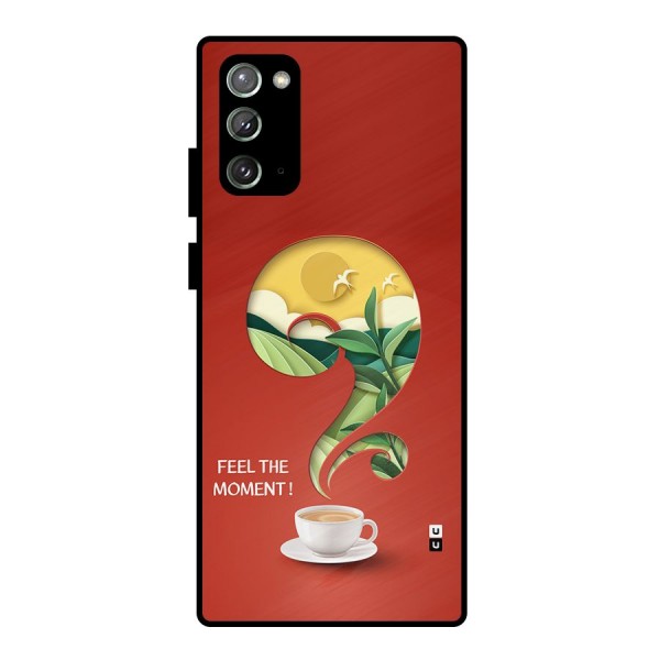 Feel The Moment Metal Back Case for Galaxy Note 20